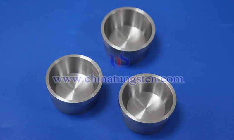 tungsten crucible in nuclear materials testing picture