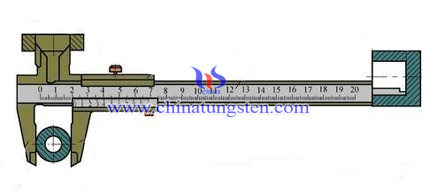 tungsten electrode diameter testor - vernier caliper image tungsten electrode diameter testor - vernier caliper image