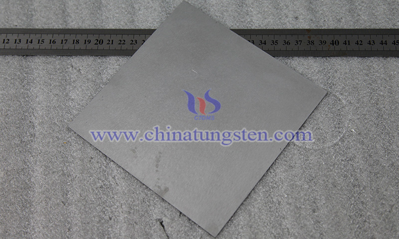 中鎢智造鎢板的化學成分檢測報告（示例）圖片