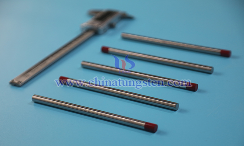 thoriated tungsten electrode image